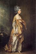 Thomas Gainsborough Mrs.Grace Dalrymply Elliott France oil painting artist